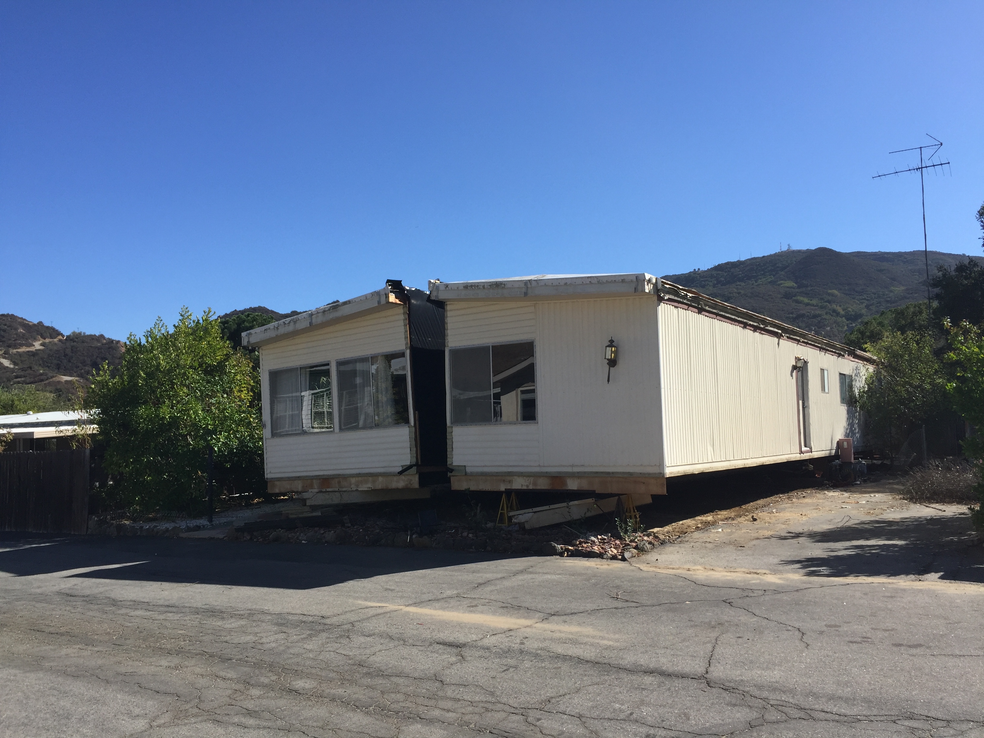 Removing an Old Mobile Home - Part One