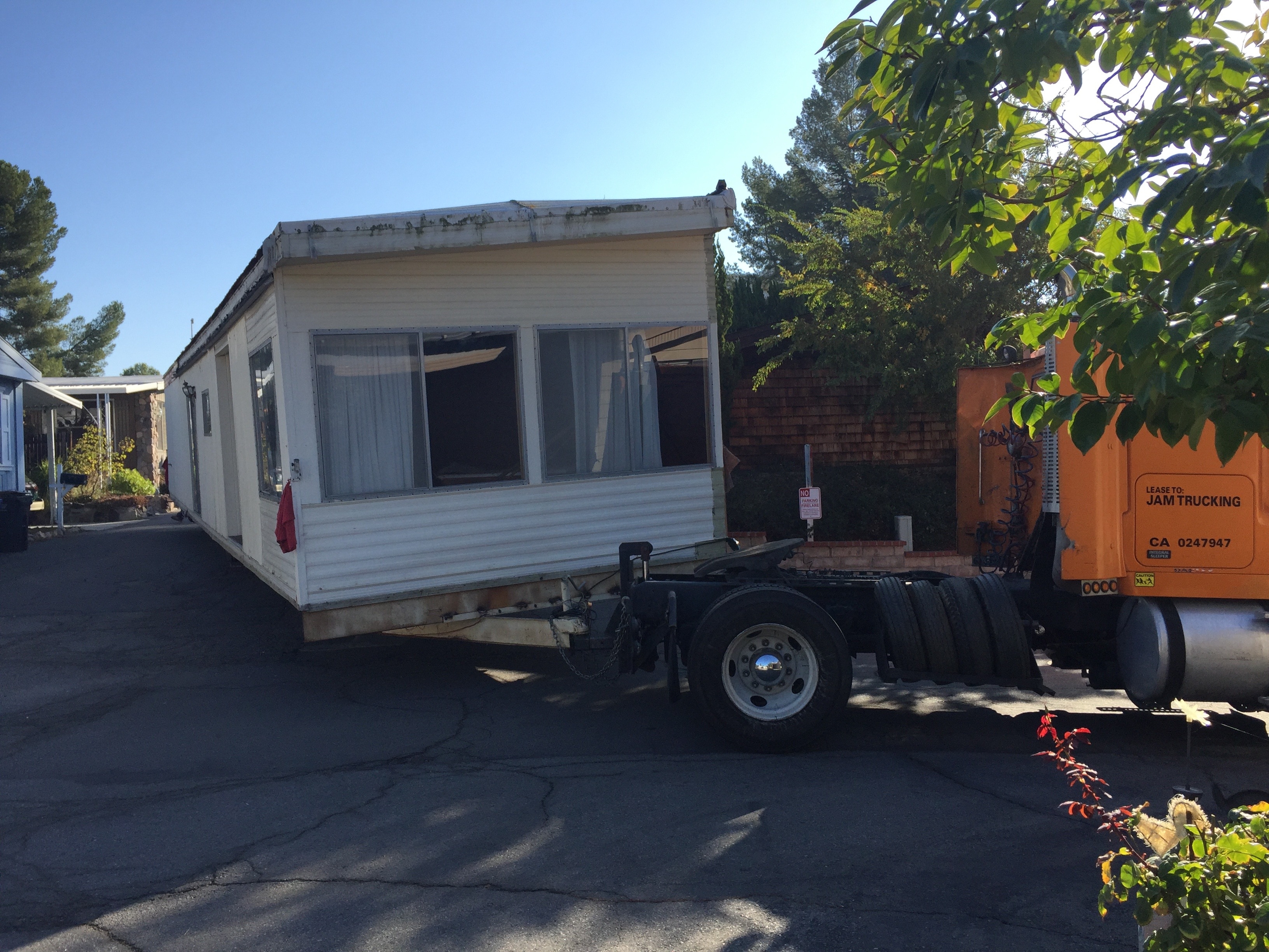 Removing an Old Mobile Home - Part Two